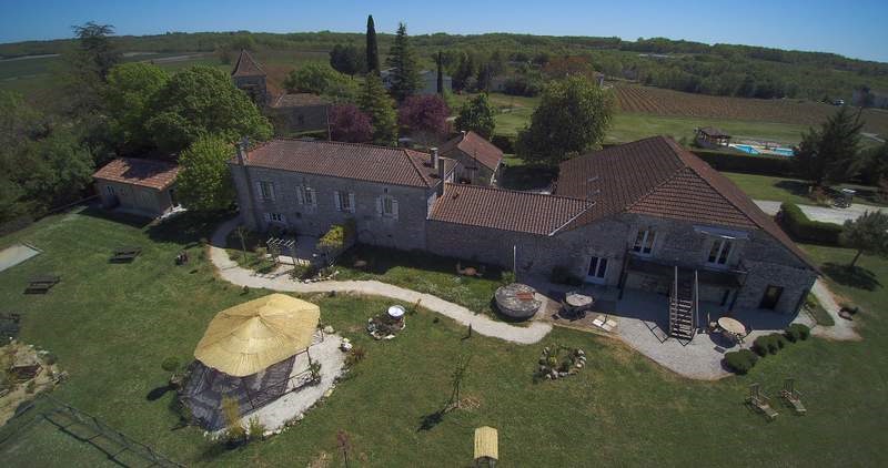 Gite de groupe Lot:  Les Moustans