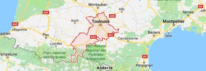 gites de groupe,grands gites, hotels, chalets, campings, villages de vacances en Haute Garonne