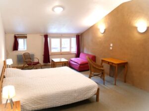 Vosges : Gîte de groupe de Marmonfosse, en pleine forêt.